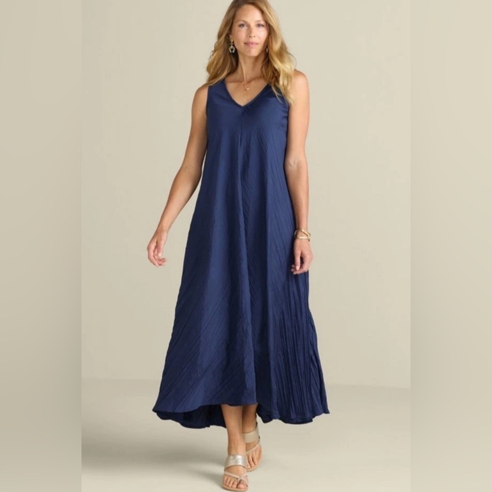 Soft Surroundings Deep Blue Maxi dress Dress